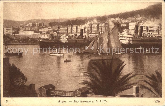 Alger Algerien Les courriers el la Ville