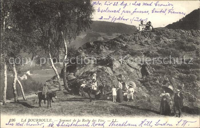 La Bourboule Sommet de la Roche des Fees