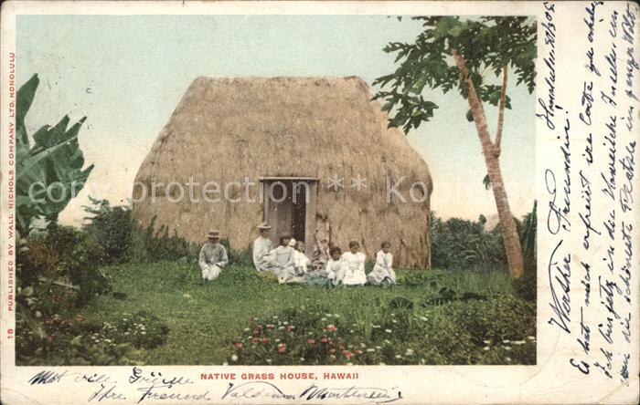 Honolulu Native Grass House