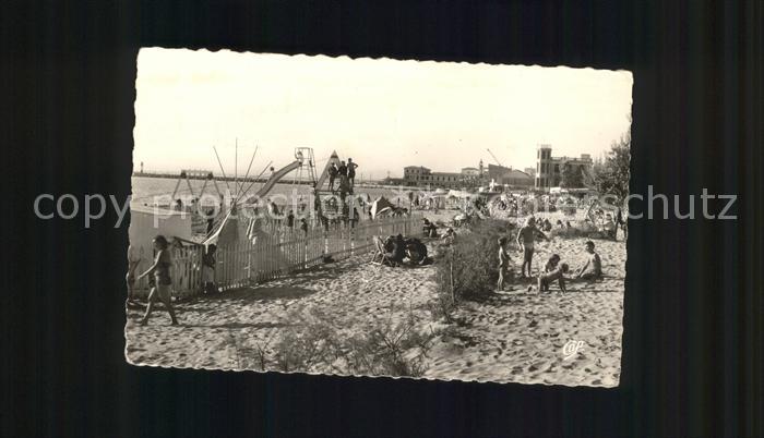 Le Grau-du-Roi Gard Vue generale de la Plage