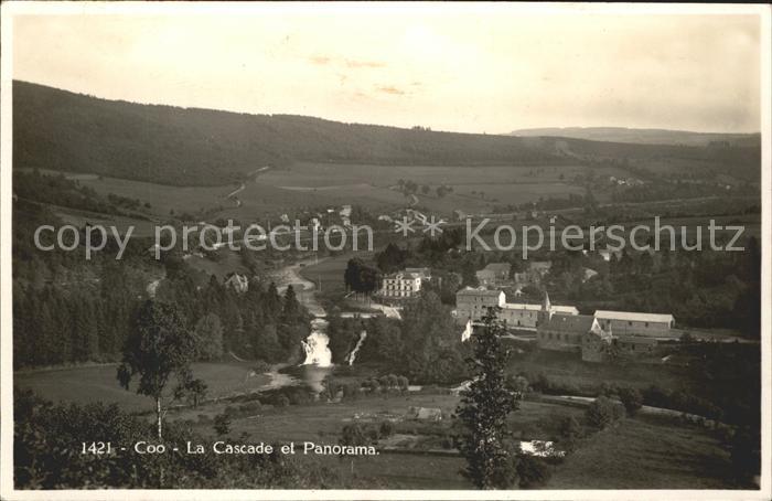 Coo Stavelot La Cascade Panorama