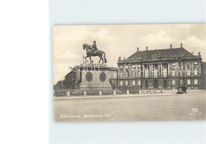 Kobenhavn Amalienborg Slot