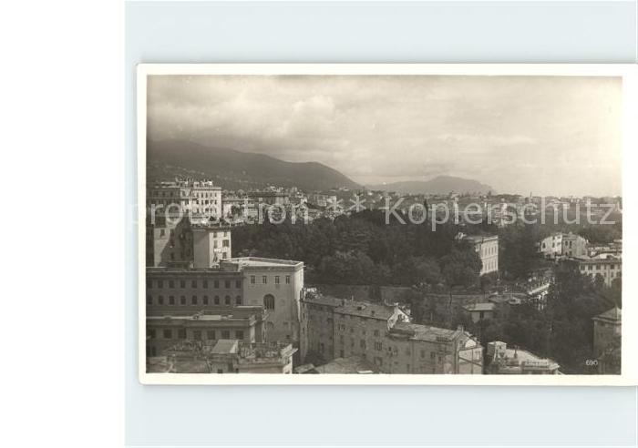 Genua Genova Liguria Panorama