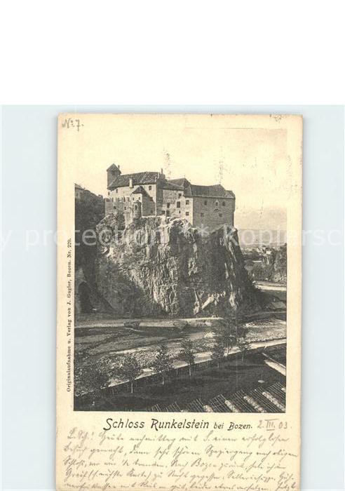 Bozen Suedtirol Schloss Runkelstein