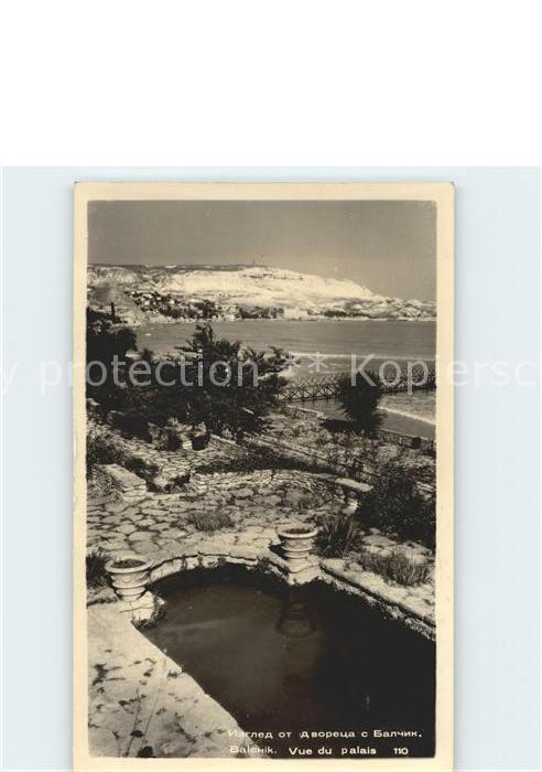 Balchik Vue de palais
