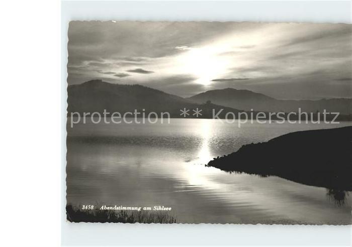 Sihlsee SZ Abendstimmung