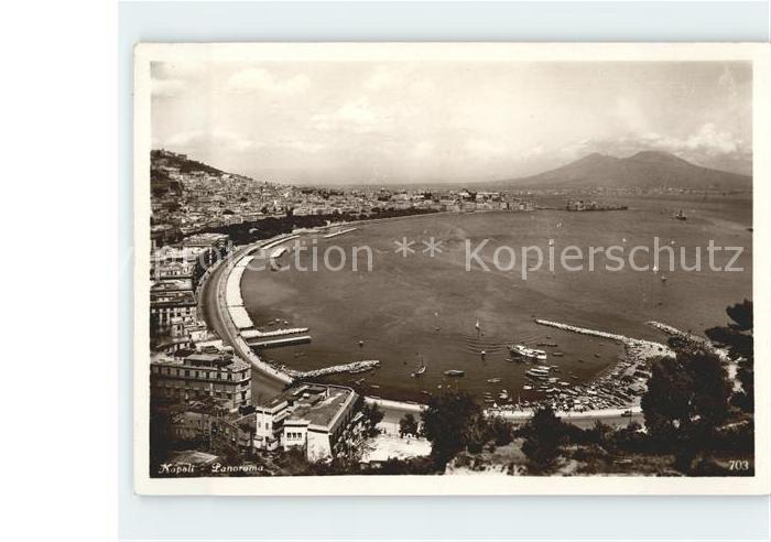 Napoli Neapel Panorama