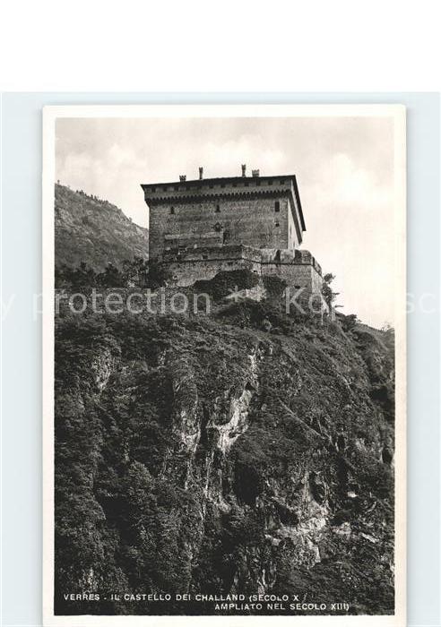 Aosta Verres Il Castello dei Challand