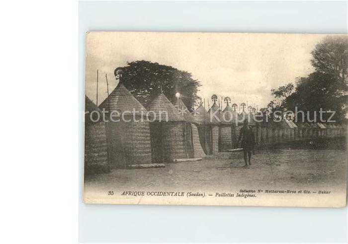 Sudan Afrika Afrique Occidentale Pailettes Indigenes