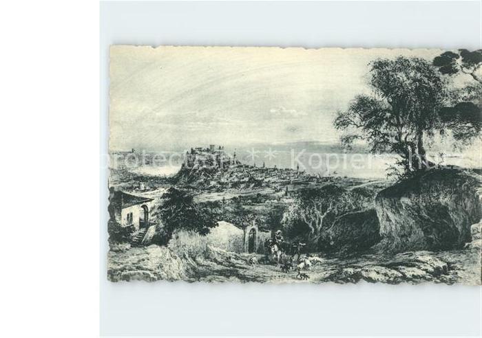 Nice Alpes Maritimes Vieille estampe representant l'ancien C