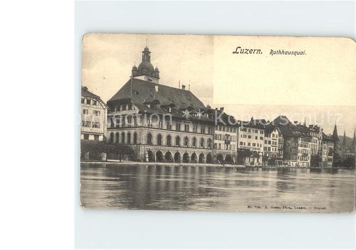 Luzern LU Rathhausquai