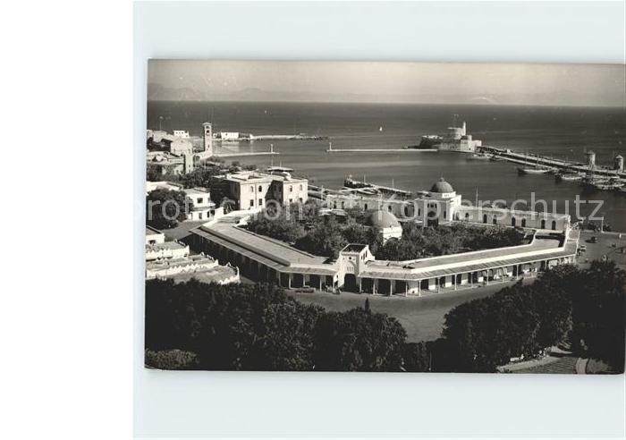 Rhodes Rhodos Greece View of the New Market