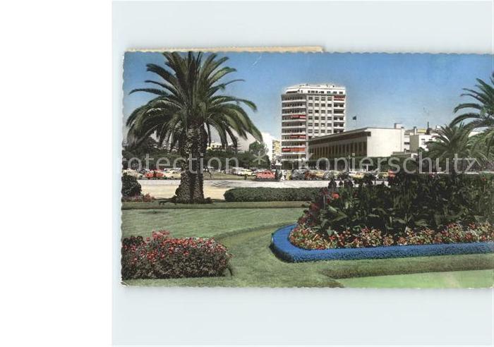 Casablanca Teilansicht Park