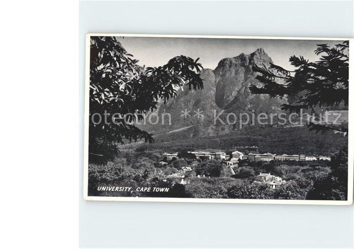 Cape Town Kaapstad Kapstadt University