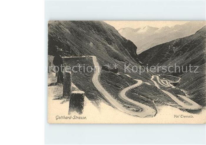 St Gotthard Gotthard Strasse Val Tremola