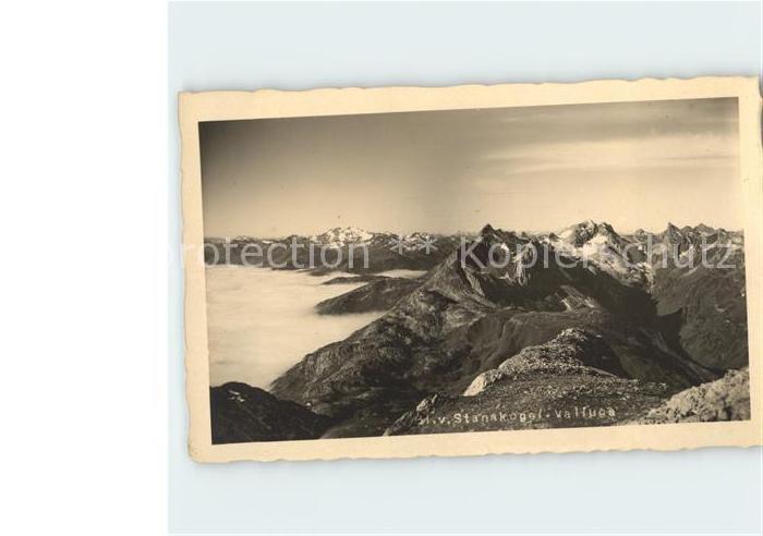 Valluga Blick vom Stanskogel