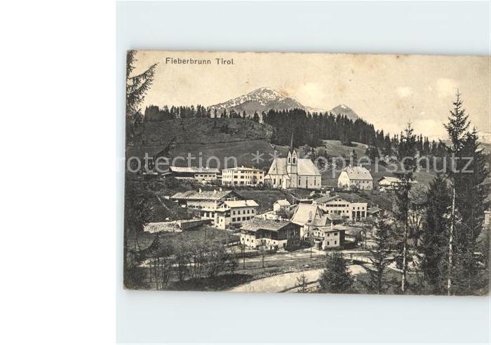 Fieberbrunn Tirol Ortsblick