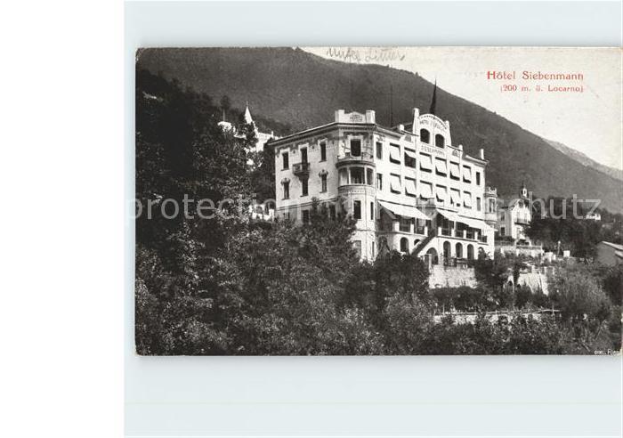 Locarno TI Hotel Siebenmann