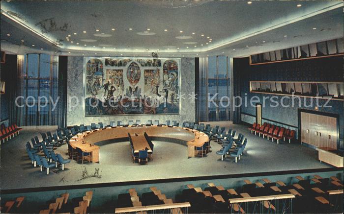 New York City Security Council Chamber United Nations