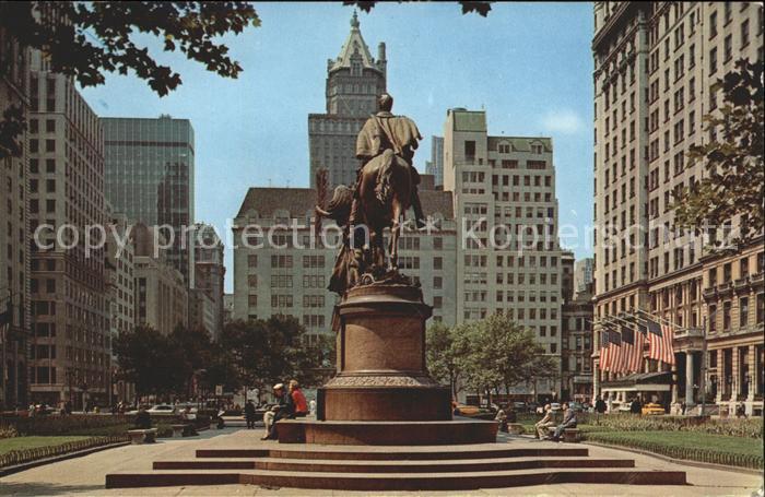 New York City Central Park and Fifth Avenue