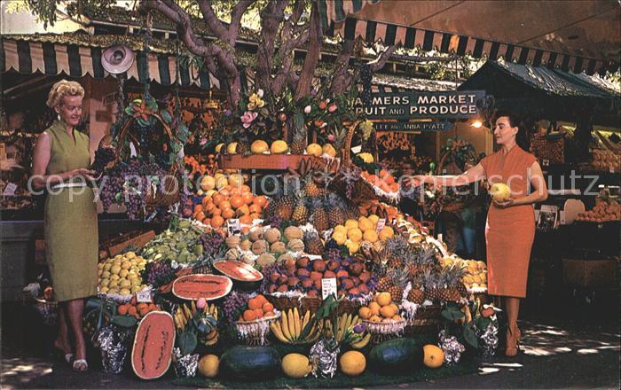 Los Angeles California Farmers Market Obst