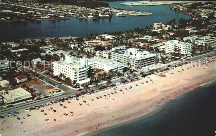 Fort Lauderdale Fliegeraufnahme Beach and Hotels