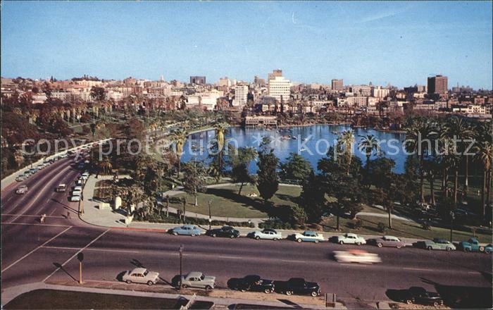 Los Angeles California MacArthru Park Autos