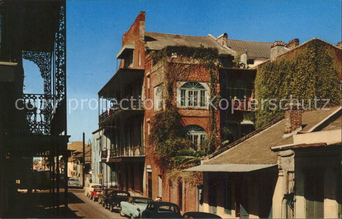 New Orleans Louisiana Miltenberger Home Royal Street Autos