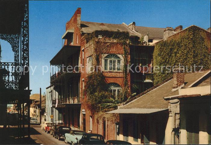 New Orleans Louisiana Miltenberger Home Royal Street Autos