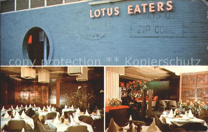 New York City Lotus Eaters Restaurant Lounge Third Avenue