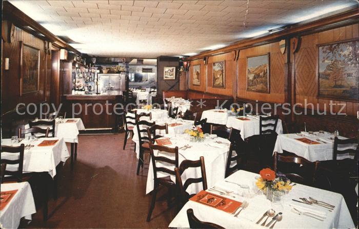 New York City Restaurant Chalet 45 West 52nd St.
