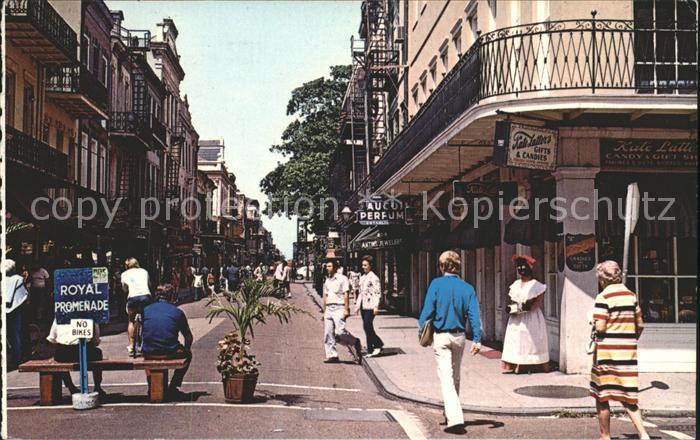 New Orleans Louisiana Royal Street Promenade