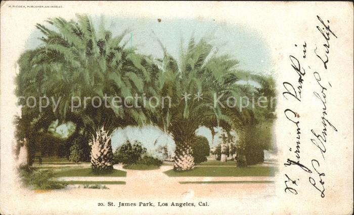 Los Angeles California St. James Park