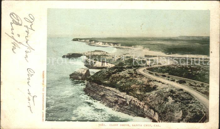 Santa Cruz California Cliff Drive