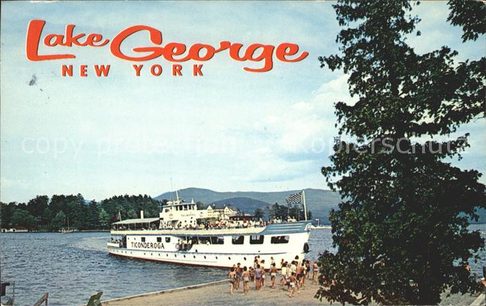 Faehre Ferry Bac Traghetto-- Ticonderoga Lake George New York