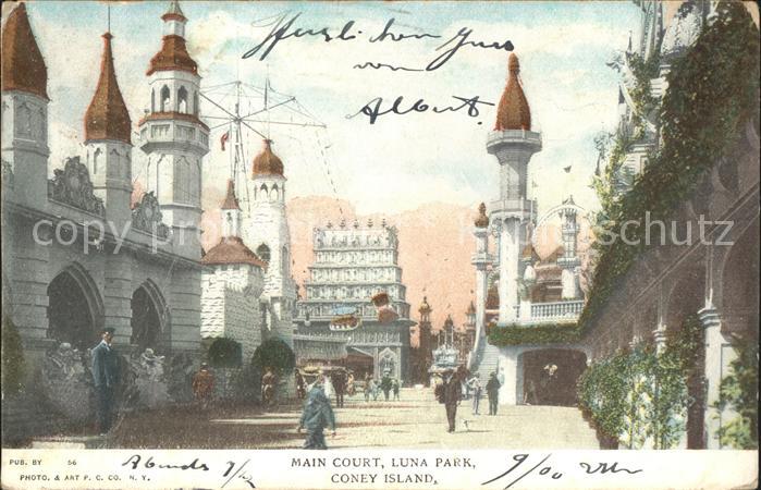 Lunapark Coney Island Main Court