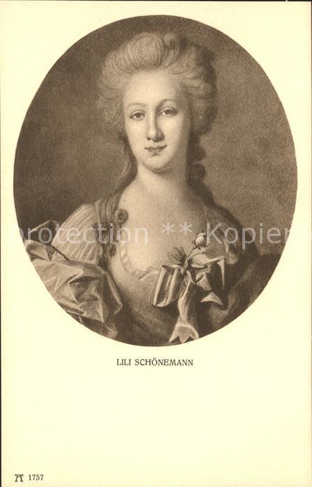 Goethe Johann Wolfgang von Lili Schönemann F. A. Ackermann's Verla