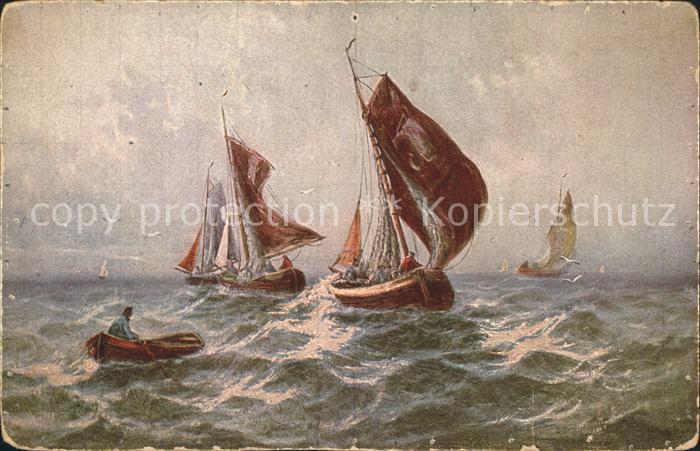 Segelboote Meer Sturm