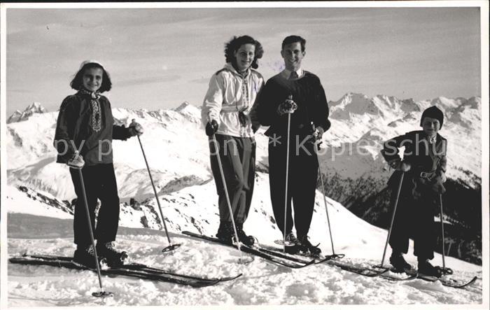 Skifahren Foto Max Davos