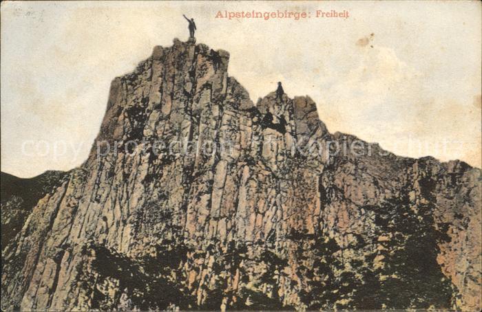 Bergsteigen Klettern Alpsteingebirge Freiheit