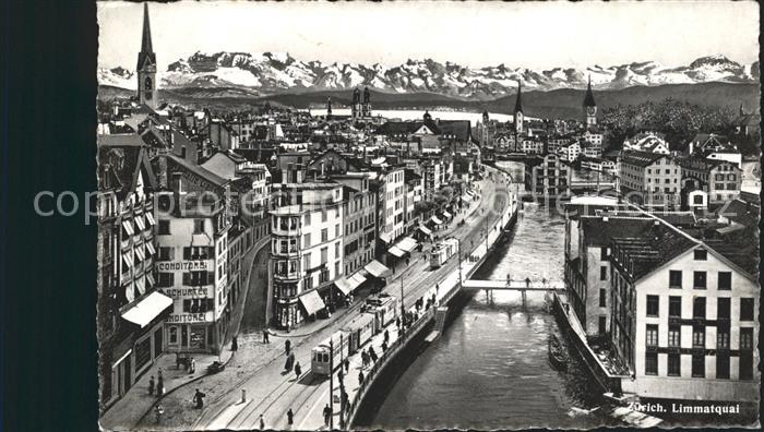 Strassenbahn Zürich Limmatquai
