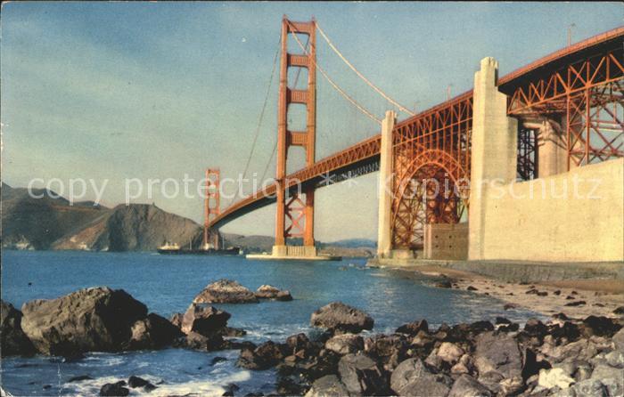 Bruecken Bauwerke Golden Gate Bridge San Francisco