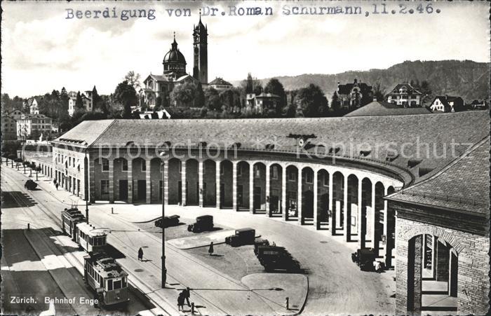 Strassenbahn Bahnhof Enge