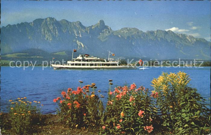 Motorschiffe Stadt Bern Thunersee Stockhornkette