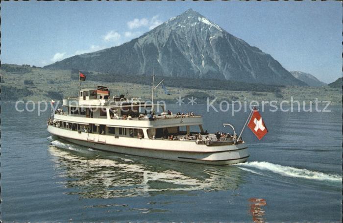 Motorschiffe Jungfrau Thunersee Niesen