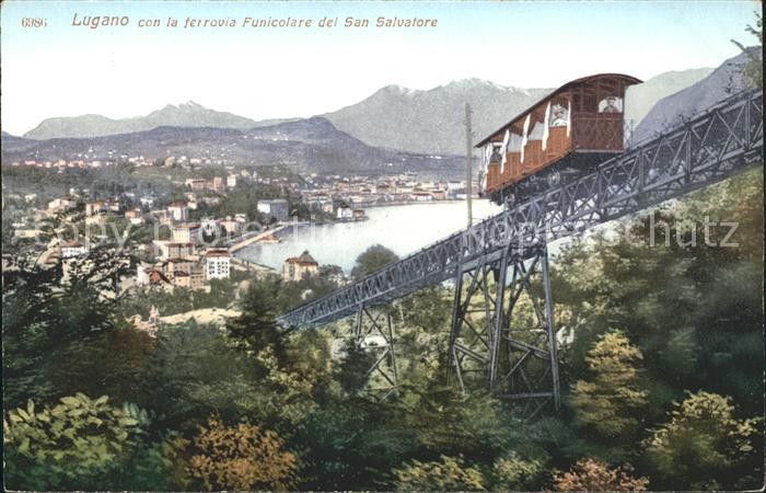 Zahnradbahn Lugano ferrovia funicolare San Salvatore