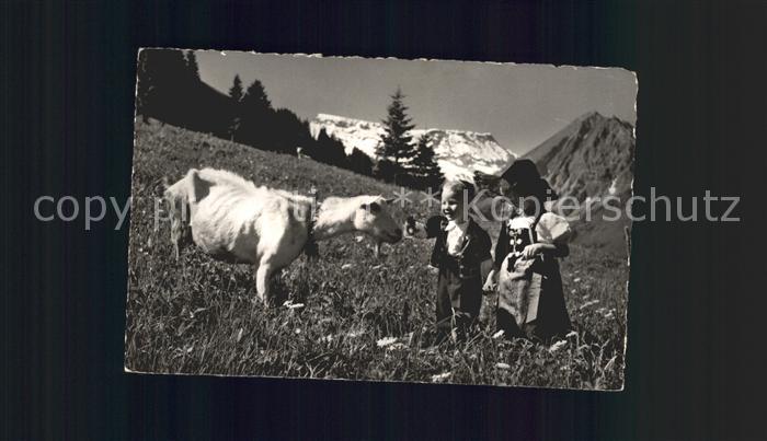 Ziege Kinder Tracht Bern