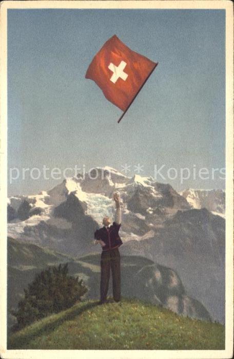 Blumen Fahnenschwinger Jungfrau