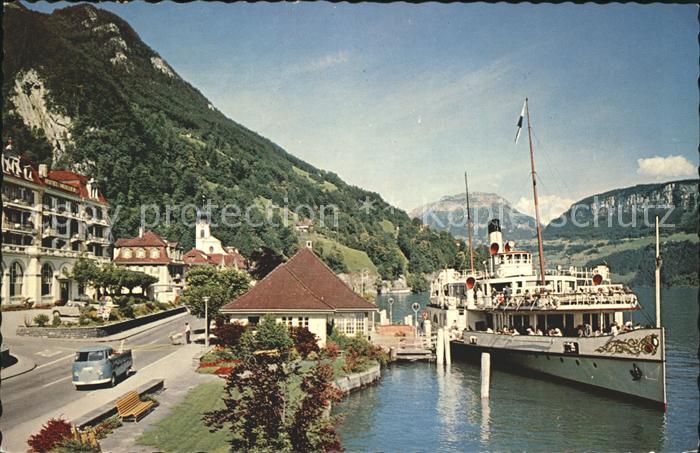 Dampfer Binnenschifffahrt Stadt Luzern Gersau Vierwaldstättersee