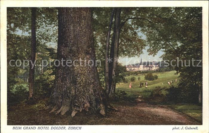Foto Gaberell J. Nr. 7728 Grand Hotel Dolder Zürich
